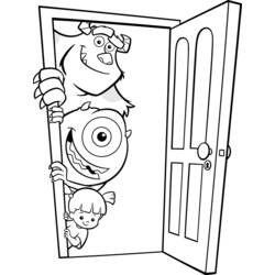Coloring page: Monsters Inc. (Animation Movies) #132319 - Free Printable Coloring Pages