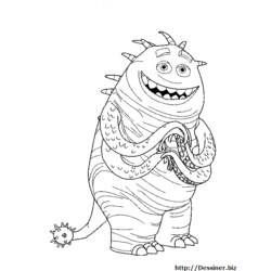 Coloring page: Monsters Inc. (Animation Movies) #132328 - Free Printable Coloring Pages