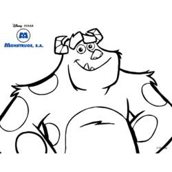 Coloring page: Monsters Inc. (Animation Movies) #132358 - Free Printable Coloring Pages
