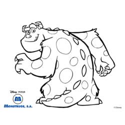 Coloring page: Monsters Inc. (Animation Movies) #132370 - Free Printable Coloring Pages