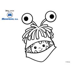 Coloring page: Monsters Inc. (Animation Movies) #132381 - Free Printable Coloring Pages