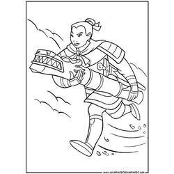 Coloring page: Mulan (Animation Movies) #133639 - Free Printable Coloring Pages
