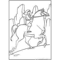 Coloring page: Mulan (Animation Movies) #133670 - Free Printable Coloring Pages