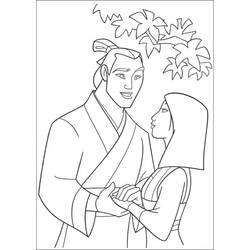 Coloring page: Mulan (Animation Movies) #133675 - Free Printable Coloring Pages
