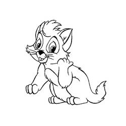 Coloring page: Oliver & cie (Animation Movies) #133679 - Free Printable Coloring Pages