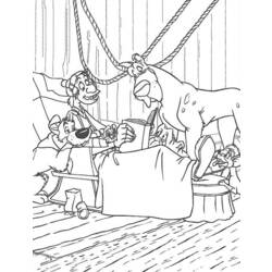 Coloring page: Oliver & cie (Animation Movies) #133709 - Free Printable Coloring Pages
