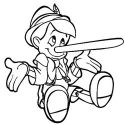 Coloring pages: Pinocchio - Free Printable Coloring Pages
