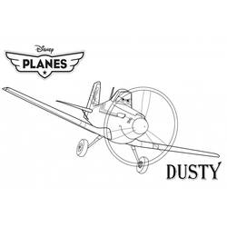 Coloring pages: Planes - Free Printable Coloring Pages