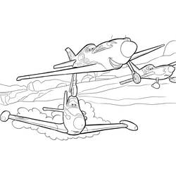 Coloring page: Planes (Animation Movies) #132700 - Free Printable Coloring Pages