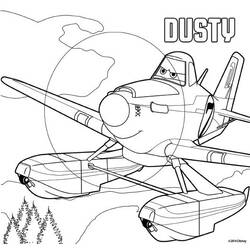 Coloring page: Planes (Animation Movies) #132709 - Free Printable Coloring Pages