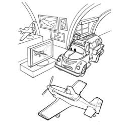 Coloring page: Planes (Animation Movies) #132736 - Free Printable Coloring Pages