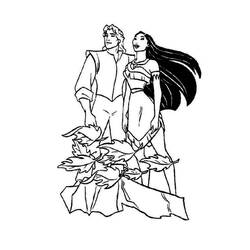 Coloring page: Pocahontas (Animation Movies) #131375 - Free Printable Coloring Pages