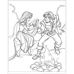 Coloring page: Raiponce (Animation Movies) #170056 - Free Printable Coloring Pages