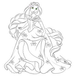 Coloring page: Raiponce (Animation Movies) #170080 - Free Printable Coloring Pages