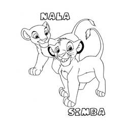 Coloring page: Simba (Animation Movies) #170015 - Free Printable Coloring Pages