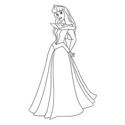 Coloring page: Sleeping Beauty (Animation Movies) #130715 - Free Printable Coloring Pages