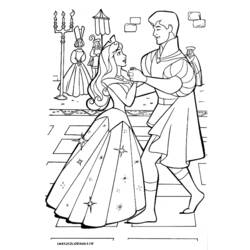Coloring page: Sleeping Beauty (Animation Movies) #130716 - Free Printable Coloring Pages