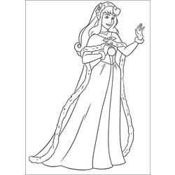 Coloring pages: Sleeping Beauty - Free Printable Coloring Pages