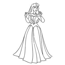 Coloring page: Sleeping Beauty (Animation Movies) #130726 - Free Printable Coloring Pages