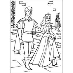 Coloring page: Sleeping Beauty (Animation Movies) #130733 - Free Printable Coloring Pages