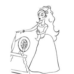 Coloring page: Sleeping Beauty (Animation Movies) #130767 - Free Printable Coloring Pages