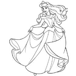 Coloring page: Sleeping Beauty (Animation Movies) #130776 - Free Printable Coloring Pages