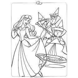 Coloring page: Sleeping Beauty (Animation Movies) #130794 - Free Printable Coloring Pages