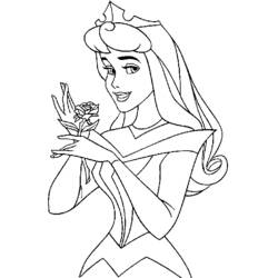 Coloring page: Sleeping Beauty (Animation Movies) #130811 - Free Printable Coloring Pages