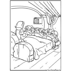 Coloring page: Snow White and the Seven Dwarfs (Animation Movies) #133835 - Free Printable Coloring Pages