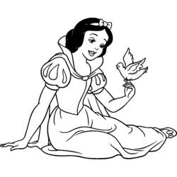 Coloring page: Snow White and the Seven Dwarfs (Animation Movies) #133837 - Free Printable Coloring Pages