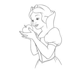 Coloring page: Snow White and the Seven Dwarfs (Animation Movies) #133849 - Free Printable Coloring Pages