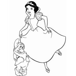 Coloring page: Snow White and the Seven Dwarfs (Animation Movies) #133863 - Free Printable Coloring Pages
