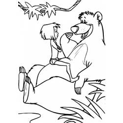 Coloring page: The Jungle Book (Animation Movies) #130031 - Free Printable Coloring Pages