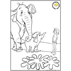Coloring page: The Jungle Book (Animation Movies) #130033 - Free Printable Coloring Pages