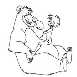 Coloring page: The Jungle Book (Animation Movies) #130036 - Free Printable Coloring Pages