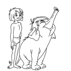 Coloring pages: The Jungle Book - Free Printable Coloring Pages
