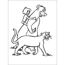 Coloring page: The Jungle Book (Animation Movies) #130053 - Free Printable Coloring Pages