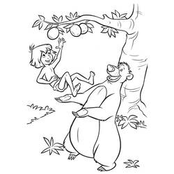 Coloring page: The Jungle Book (Animation Movies) #130054 - Free Printable Coloring Pages