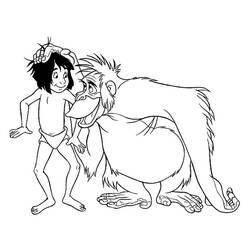 Coloring page: The Jungle Book (Animation Movies) #130073 - Free Printable Coloring Pages