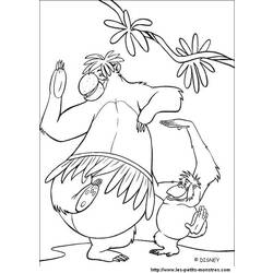 Coloring page: The Jungle Book (Animation Movies) #130089 - Free Printable Coloring Pages