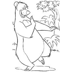 Coloring page: The Jungle Book (Animation Movies) #130104 - Free Printable Coloring Pages