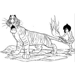 Coloring page: The Jungle Book (Animation Movies) #130134 - Free Printable Coloring Pages
