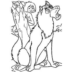 Coloring page: The Jungle Book (Animation Movies) #130158 - Free Printable Coloring Pages
