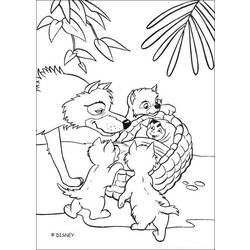 Coloring page: The Jungle Book (Animation Movies) #130250 - Free Printable Coloring Pages