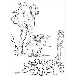 Coloring page: The Jungle Book (Animation Movies) #130275 - Free Printable Coloring Pages