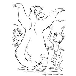 Coloring page: The Jungle Book (Animation Movies) #130293 - Free Printable Coloring Pages