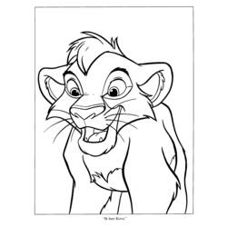 Coloring pages: The Lion King - Free Printable Coloring Pages