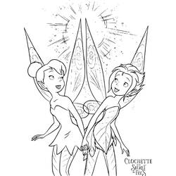 Coloring page: Tinker Bell (Animation Movies) #170491 - Free Printable Coloring Pages