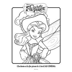 Coloring page: Tinker Bell (Animation Movies) #170514 - Free Printable Coloring Pages