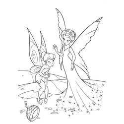 Coloring page: Tinker Bell (Animation Movies) #170525 - Free Printable Coloring Pages